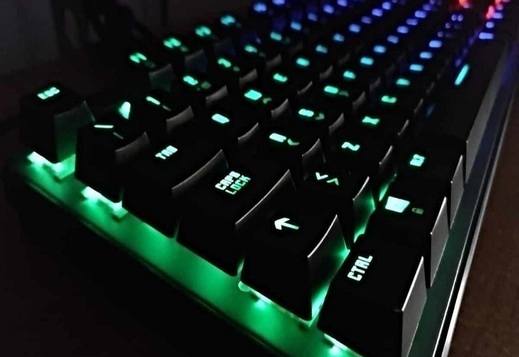Teclado verde